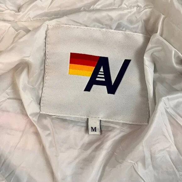 NWOT Aviator Nation 5 Stripe Dresden White Tracksuit Set Sz M